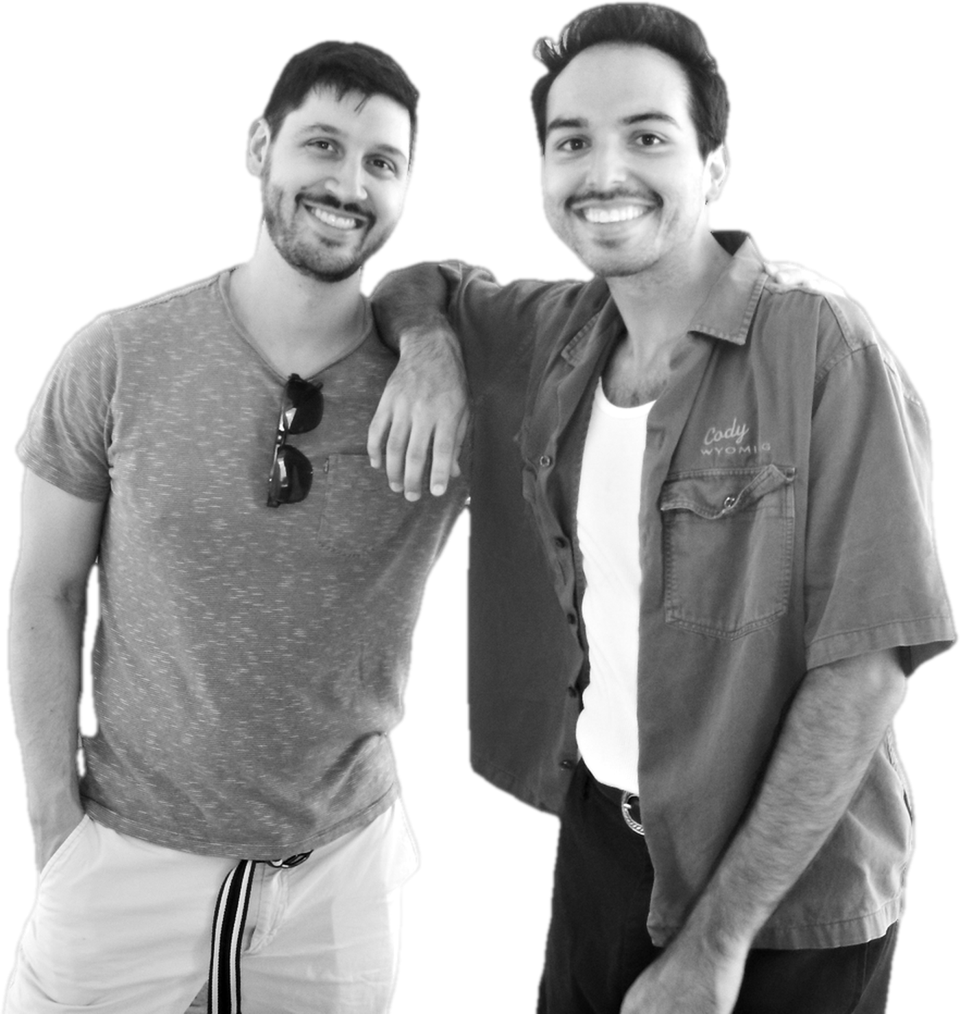 Ricky G and Eric Krueger, the hosts of Clap If You Don't Care